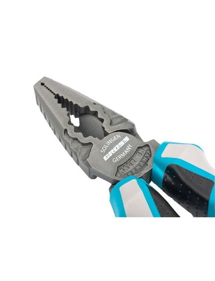 Плоскогубцы 165 мм трехкомпонентные рукоятки GROSS 16972, фото , изображение 2 - Метэкс