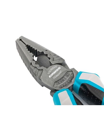 Плоскогубцы 180 мм трехкомпонентные рукоятки GROSS 16973, фото , изображение 4 - Метэкс