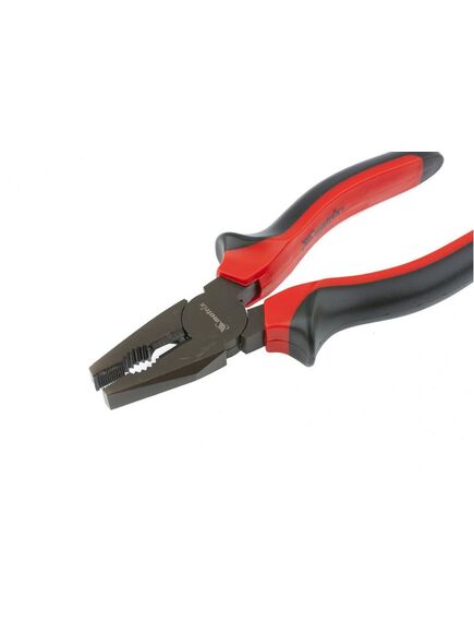 Плоскогубцы 200 мм Black Nickel двухкомпонентные рукоятки MATRIX 16983, фото , изображение 2 - Метэкс