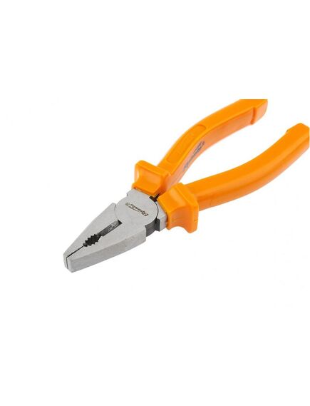 Плоскогубцы 200 мм Classic шлифованные пластмассовые рукоятки SPARTA 16962, фото , изображение 3 - Метэкс