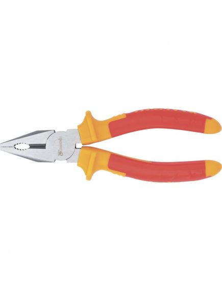 Плоскогубцы 160 мм Insulated двухкомпонентные рукоятки MATRIX 16901, фото , изображение 3 - Метэкс