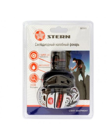 Фонарь налобный с возможностью зумирования луча, светодиодный, фото , изображение 2 - Метэкс