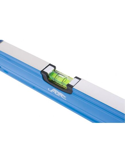 Уровень алюминиевый 800 мм профиль 1,6 мм, фрезерованный, ударопрочные заглушки, 3 глазка БАРС 34424, фото , изображение 3 - Метэкс