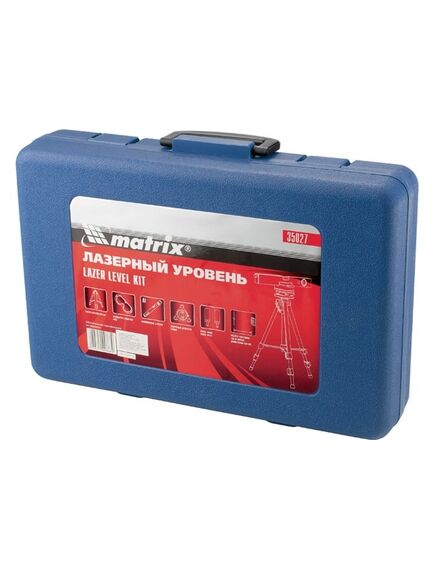 Уровень лазерный MATRIX (дальн. 20 м, погрешн. 1 мм/м, класс 2) (35027), фото , изображение 2 - Метэкс