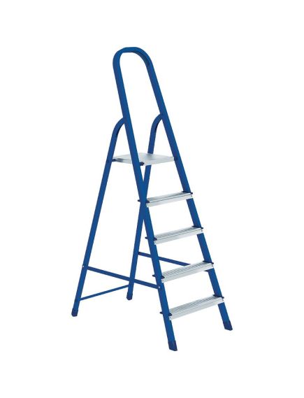 Стремянка 5 ступеней стальная Сибртех 97845, фото , изображение 2 - Метэкс
