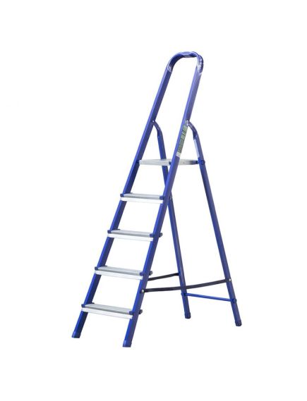 Стремянка 5 ступеней стальная Сибртех 97845, фото , изображение 3 - Метэкс