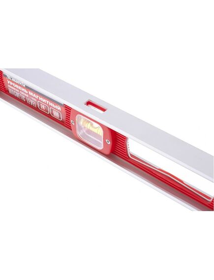 Уровень магнитный 600 мм 3 глазка MATRIX 33702, фото , изображение 2 - Метэкс