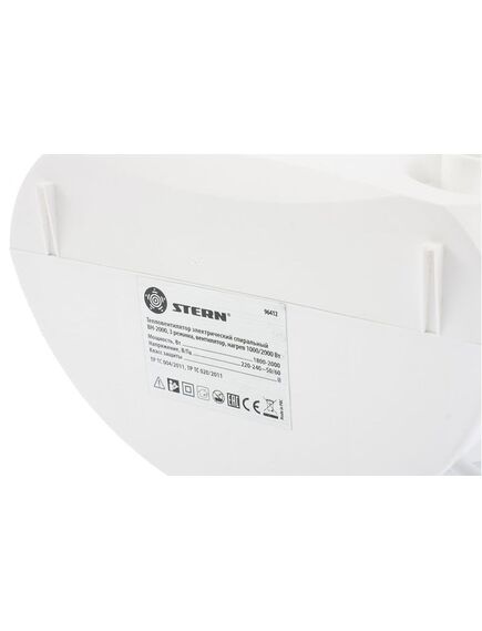 Тепловентилятор электрический (2 кВт, 220 В) STERN BH-2000 (96412), фото , изображение 2 - Метэкс