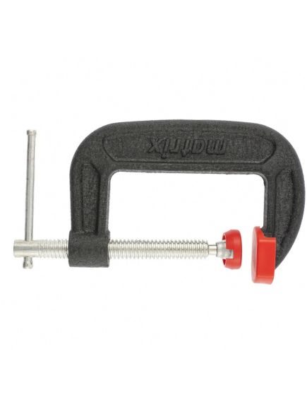 Струбцина G-образная 75 мм MATRIX 20603, фото , изображение 2 - Метэкс