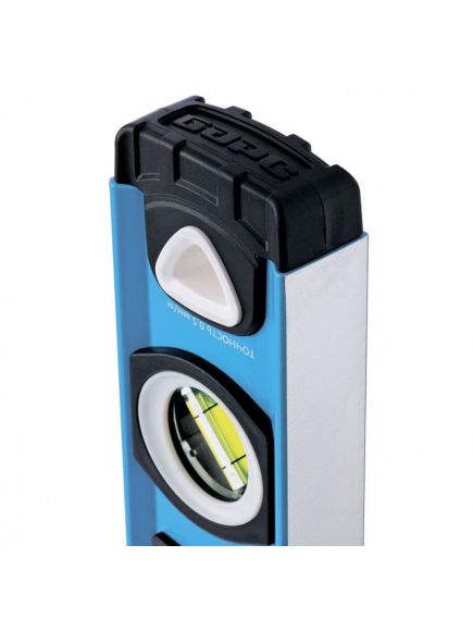 Уровень алюминиевый 1000 мм двуручный, ударопрочные заглушки, 3 глазка БАРС 34354, фото , изображение 3 - Метэкс