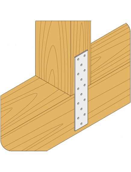Пластина соединительная PS 2,0мм 140х400, фото , изображение 3 - Метэкс