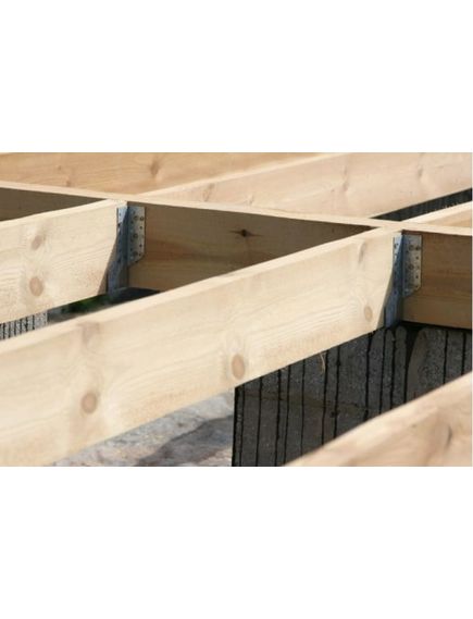 Опора балки левая 76 х 140 х 25 х 2 мм (ОB L), фото , изображение 3 - Метэкс