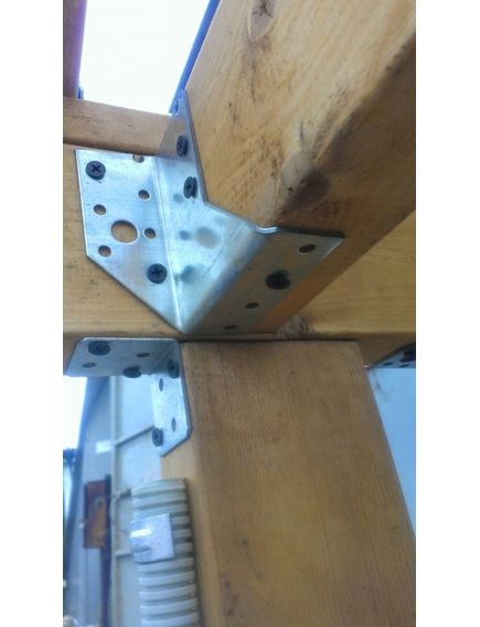 Опора балки правая 76 х 140 х 25 х 2 мм (ОВ П), фото , изображение 2 - Метэкс