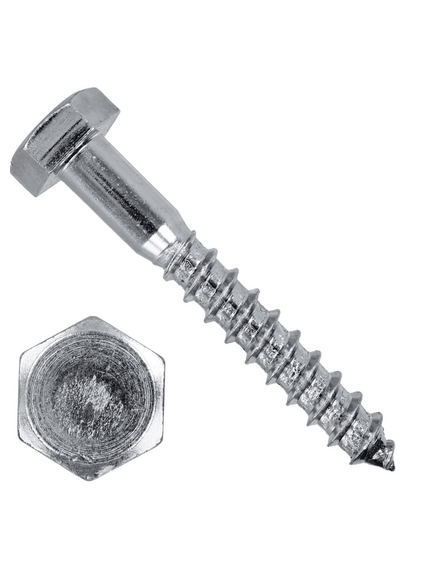 Шуруп сантех. GL 6х35 (глухарь), фото , изображение 3 - Метэкс