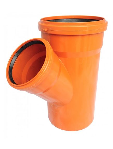 Тройник РР 160х110 45° наружный, фото , изображение 2 - Метэкс