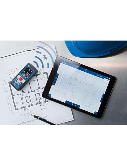 Дальномер лазерный BOSCH (дальн. 50 м, погрешн. 1,5 мм, класс 2) GLM 50 C (0601072C00), фото , изображение 5 - Метэкс
