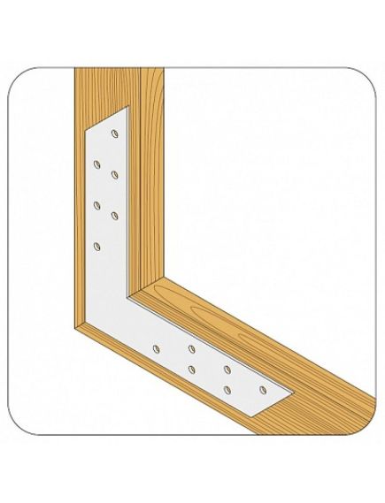 Крепежный уголок US 120х120х35, фото , изображение 2 - Метэкс