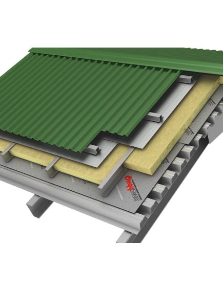 Пленка Ондутис гидро-пароизоляционная Ондутис RV SMART (75м2) с клей. полосой, фото , изображение 5 - Метэкс