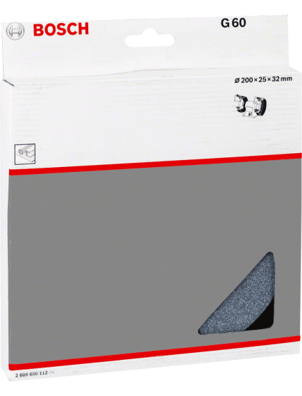 Диск шлифовальный BOSCH 200х25х32 К60 2608600112, фото , изображение 2 - Метэкс