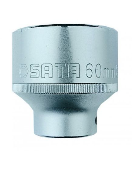 Головка торцевая 3/4" 60 мм 12-ти гранная SATA 16624, фото  - Метэкс