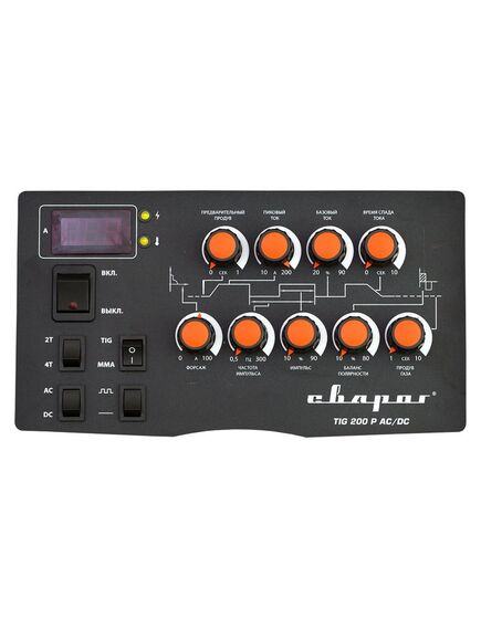 Инвертор сварочный СВАРОГ TECH TIG 200 P AC/DC (E101) 00000090962, фото , изображение 3 - Метэкс