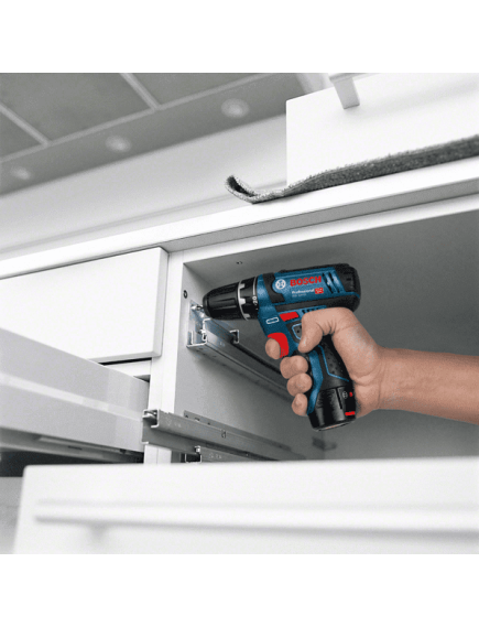 Дрель-шуруповерт аккум. BOSCH (2 а/б 2А*ч 12В, ЗУ) GSR 12V-15 (0601868109), фото , изображение 5 - Метэкс