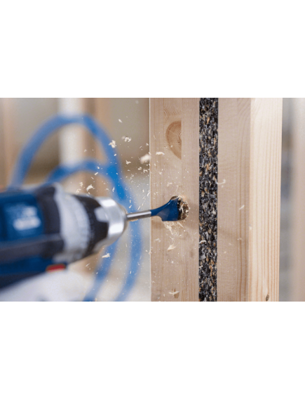 Сверло по дереву перовое 18 х 152 BOSCH 2608595489, фото , изображение 4 - Метэкс