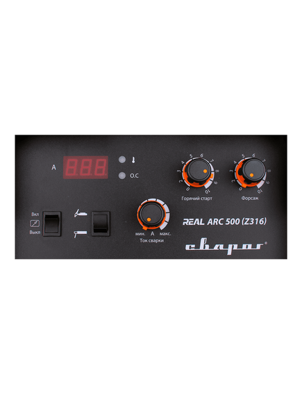 Инвертор сварочный СВАРОГ REAL ARC 500 (Z316) 00000095493, фото , изображение 3 - Метэкс