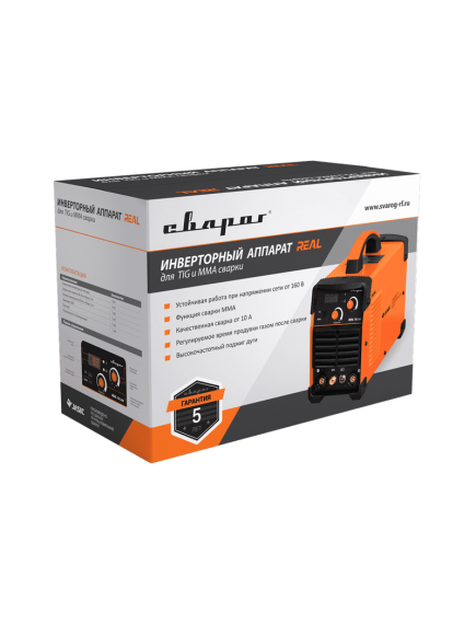 Инвертор сварочный СВАРОГ REAL TIG 200 (W223) 00000093556, фото , изображение 6 - Метэкс