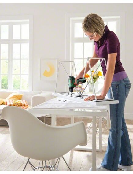 Дрель-шуруповерт аккум. BOSCH (2 а/б 2,5А*ч 12В, ЗУ) EasyDrill 12-2 (060397290X), фото , изображение 3 - Метэкс