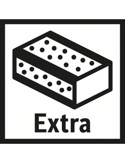 Губка для шлифования 69 х 97 х 26 мм Medium BOSCH 2608608225, фото , изображение 5 - Метэкс