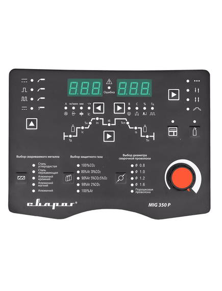 Инвертор сварочный СВАРОГ TECH MIG 350 P (N316) 00000093244, фото , изображение 3 - Метэкс