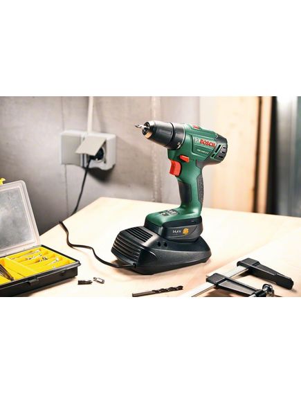 Дрель-шуруповерт аккум. BOSCH (2 а/б 1,5А*ч 14,4В, ЗУ) PSR 1440 LI-2 (06039A3021), фото , изображение 3 - Метэкс