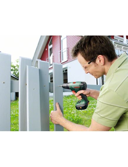 Дрель-шуруповерт аккум. BOSCH (2 а/б 1,5А*ч 14,4В, ЗУ) PSR 1440 LI-2 (06039A3021), фото , изображение 4 - Метэкс