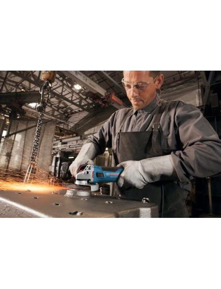 Шлифмашина угловая BOSCH (125 мм, 1700 Вт) GWX 17-125 S (06017C4002), фото , изображение 3 - Метэкс