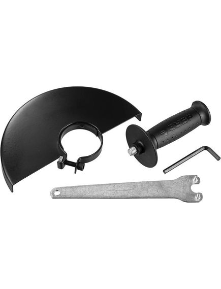 Шлифмашина угловая ЗУБР (230 мм,2100 Вт) УШМ-230-2100 ПМ3 (УШМ-230-2100 ПМ3), фото , изображение 3 - Метэкс