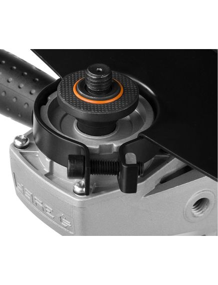 Шлифмашина угловая ЗУБР (230 мм,2100 Вт) УШМ-230-2100 ПМ3 (УШМ-230-2100 ПМ3), фото , изображение 4 - Метэкс