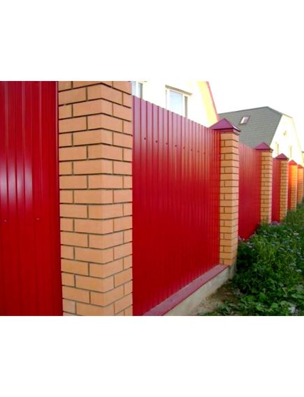 Профнастил С-8 0,5 1,20 RAL 3003 рубин, фото , изображение 2 - Метэкс