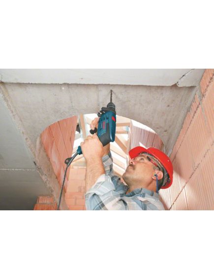 Дрель ударн. BOSCH (701 Вт) GSB 1600 RE (0601218121), фото , изображение 3 - Метэкс