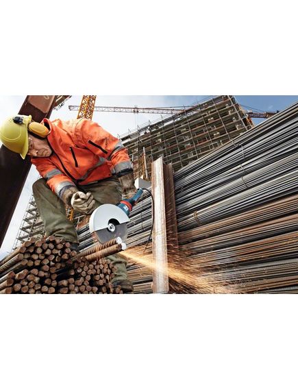 Шлифмашина угловая BOSCH (230 мм, 2600 Вт) GWS 26-230 LVI (0601895F04), фото , изображение 4 - Метэкс