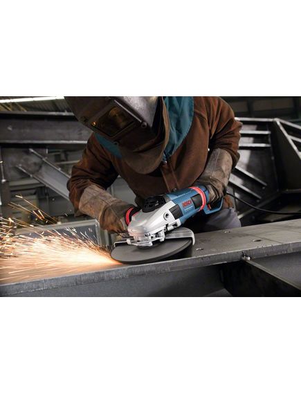 Шлифмашина угловая BOSCH (230 мм, 2600 Вт) GWS 26-230 LVI (0601895F04), фото , изображение 5 - Метэкс