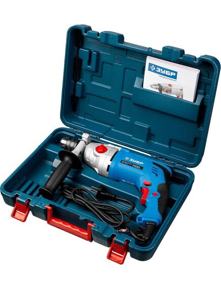 Дрель ударн. ЗУБР (1100 Вт) ЗДУ-1100 ЭРММ2 (ЗДУ-1100 ЭРММ2), фото , изображение 9 - Метэкс