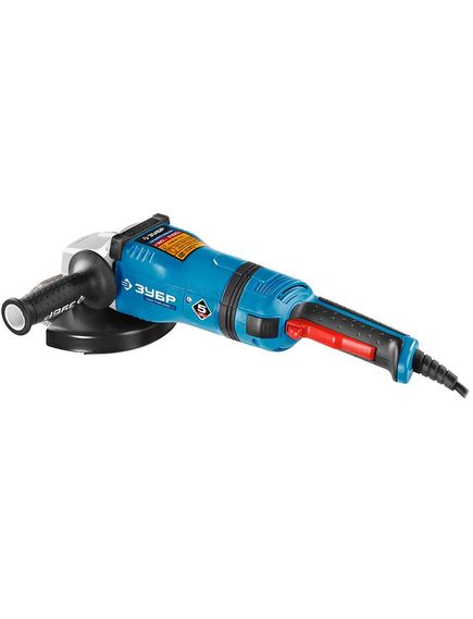 Шлифмашина угловая ЗУБР (180 мм, 2100 Вт) УШМ-П180-2100 ПВ (УШМ-П180-2100 ПВ), фото , изображение 3 - Метэкс