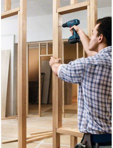 Дрель-шуруповерт аккум. BOSCH (2 а/б 1,5А*ч 14,4В, ЗУ) GSR 1440-LI (06019A8407), фото , изображение 4 - Метэкс