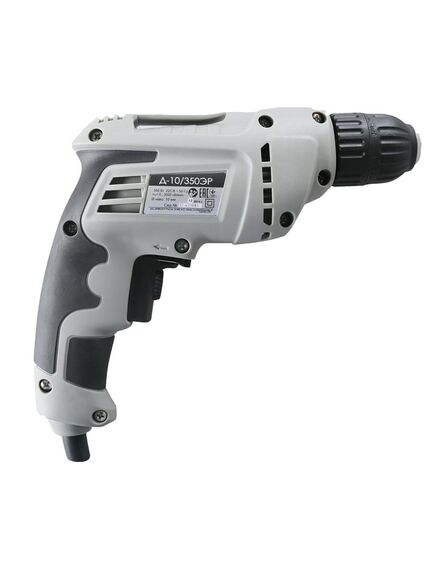 Дрель ИНТЕРСКОЛ (350 Вт) Д-10/350ЭР (32.1.4.10), фото , изображение 3 - Метэкс