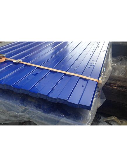 Профнастил С-8 0,5 1,20 RAL 5002 ультрамарин, фото , изображение 2 - Метэкс