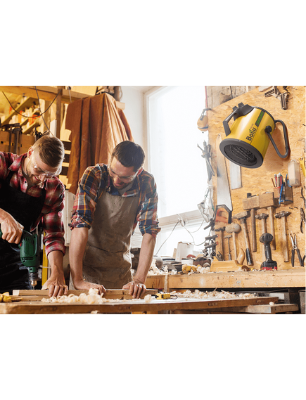 Тепловая пушка электрическая / ТЭН (3 кВт, 220 В) BALLU BHP-P2-3 (HC-1117321), фото , изображение 4 - Метэкс