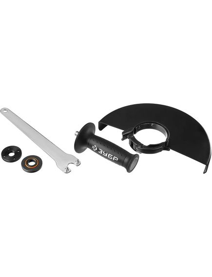 Шлифмашина угловая ЗУБР (23 мм, 2100 Вт) УШМ-П230-2100 ПВ (УШМ-П230-2100 ПВ), фото , изображение 7 - Метэкс