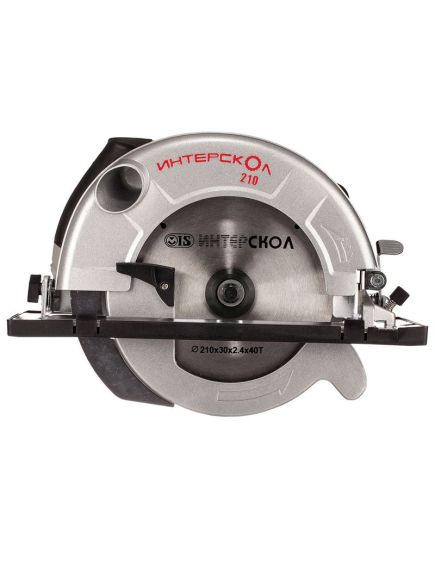 Пила дисковая ИНТЕРСКОЛ (210 мм, 1900 Вт) ДП-210/1900М (98.1.1.20), фото , изображение 2 - Метэкс