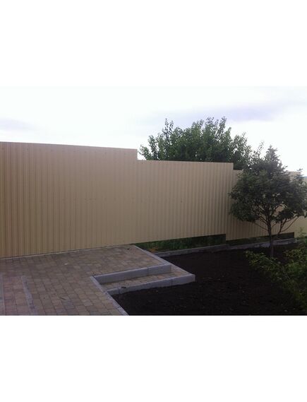 Профнастил С-8 0,5 1,20 RAL 1014 слоновая кость, фото , изображение 4 - Метэкс